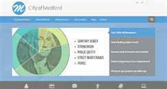 Desktop Screenshot of ci.medford.or.us
